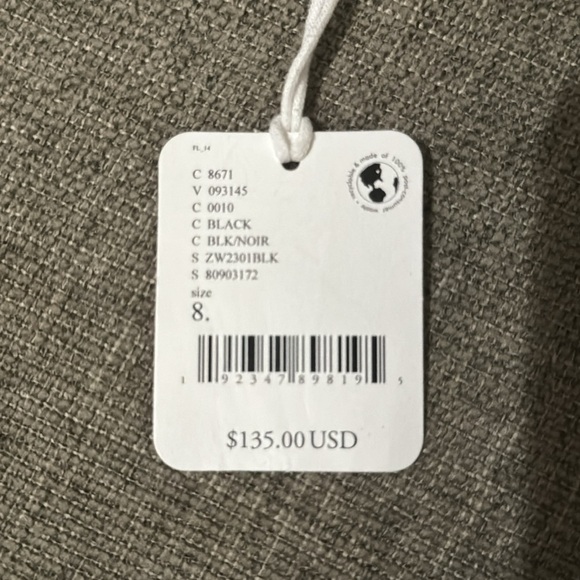 Free People x Ziah Mae Bikini Bottoms Black Size 8 NWT - Picture 10 of 10